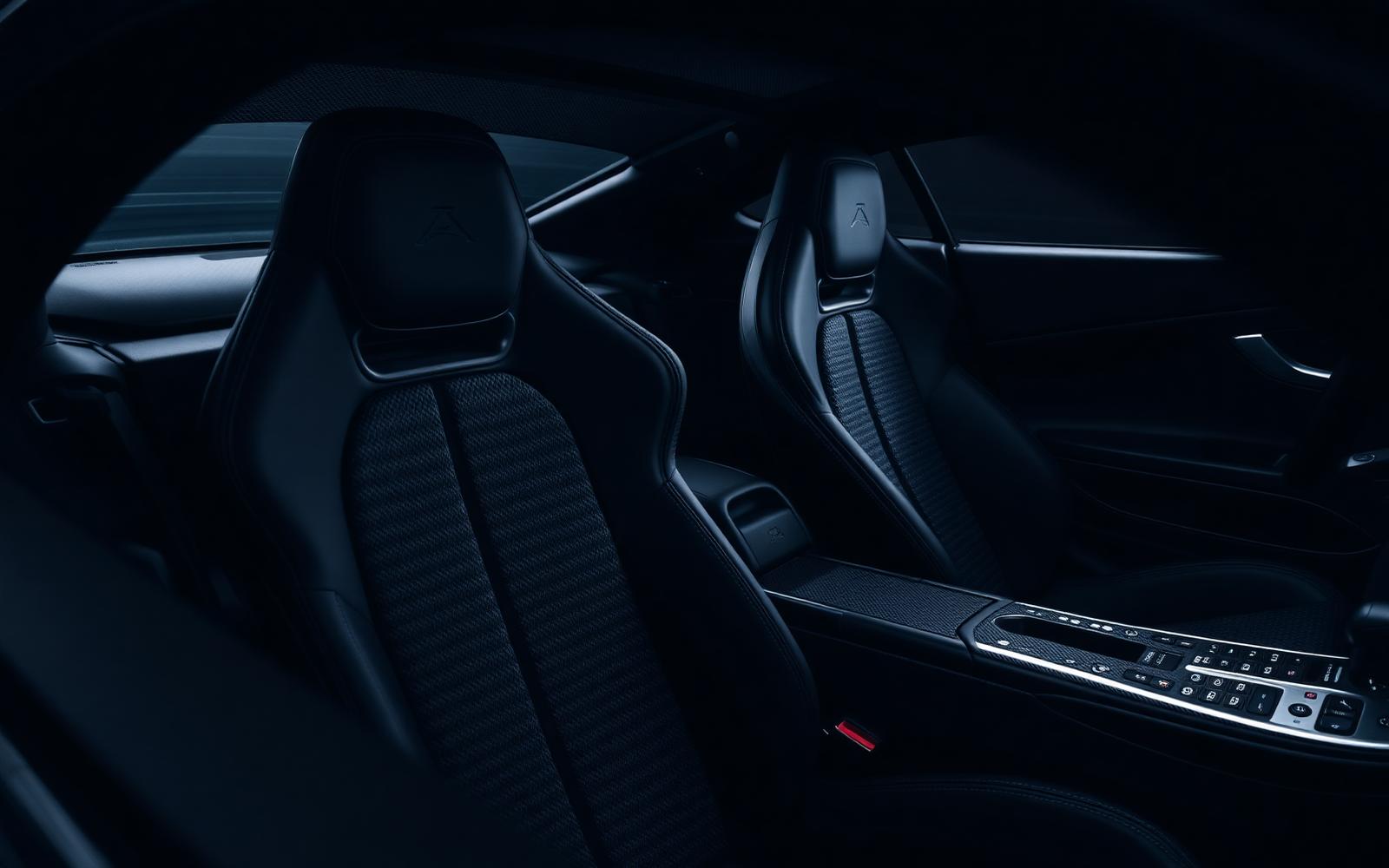 Luxury car interior